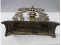 Chinese Brass Bell On Stand