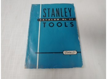 Stanley Tools Number 34 Catalog 1952 Edition