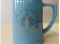 Hundredth Anniversary Masonic Commemorative Mug For Palestine Lodge