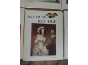 Approximately 138 Volumes Of American Heritage With Indexes