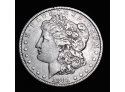 1881-O Morgan Silver Dollar 90 Percent Silver XF Plus / Au W/ Capsule (fkc5)