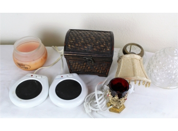 Chest Box, Candle Warmers, Thread, Miscellaneous