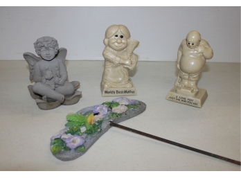 4 Pieces Of Misc Decorative Items