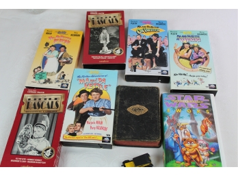 Embroided Pope John Paul II, 9 DVDs, Glass Vase, Toy Old Car, Dictionary And One Nation 9/11 Book