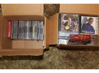 Two Boxes Of CDs