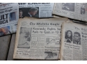 Collection Of Historical Wichita Beacon Newspapers, Assassination Of Kennedy Brothers 1963 And 1968
