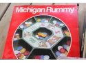 Michigan Rummy, Deluxe Wheel Of Fortune And 3 Puzzles