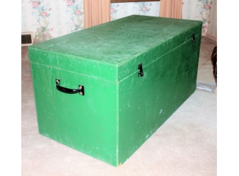Large Green Storage Box 48x23x24