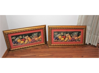2 Pictures Of Fruit 27 In X 16 In