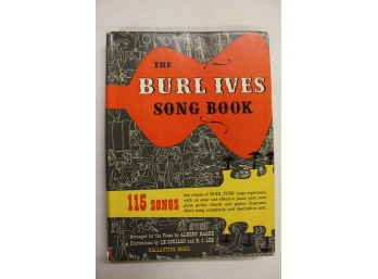 1953 Burl Ives Songbook - In Very Good Shape, Small Tear On Lower Back Cover, See Photo