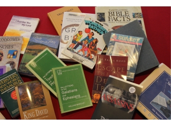 Misc. Books, Some Bible Studies, Tim LaHaye Assasins, NIV Bible On Cassette, Fascinating Bible Facts