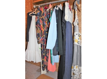Vintage Ladies Clothes, Halter Top Dresses, Peasant Style Etc.