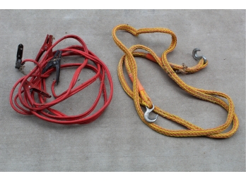 Jumper Cables, Tow Rope