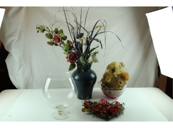 Flowers, Glass Vases