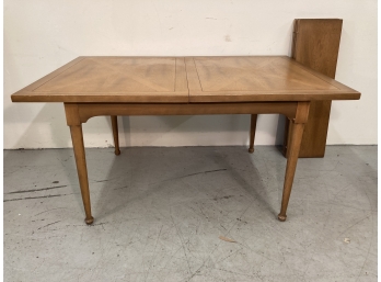 MCM Oak Dining Table With Leaves