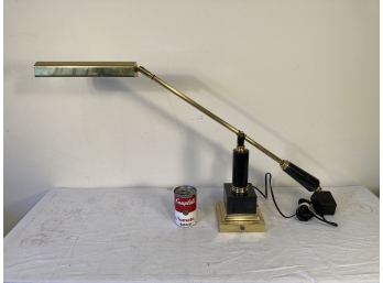 Marble And Brass Adjustable Desk Lamp