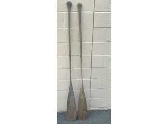 2 Extra Long Vintage Paddles
