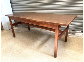 Gorgeous Danish Jens Risom Library Table/Dining Table - Yale University