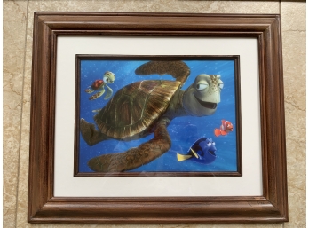 Disney Animation Cell Finding Nemo - Crush Sea Turtle