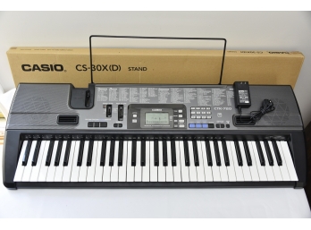 Casio Keyboard With Stand - Tested And Working