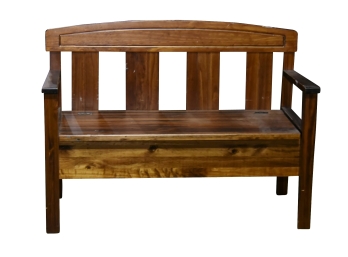 Lovely Pine Mudroom Bench With Seat Storage 44 X 19 X 33