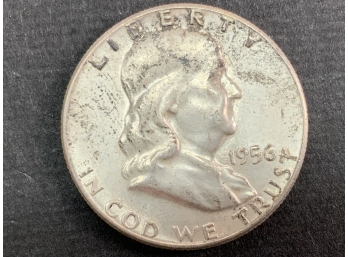 1956 Jefferson Half Dollar Coin