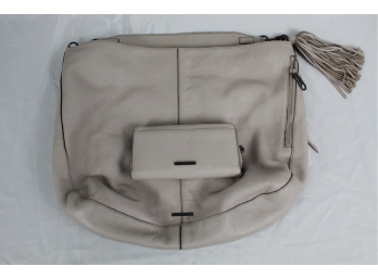 Rebecca Minkoff Putty Colored Bag & Wallet