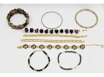 Costume Jewelry Lot #1 - Bracelets