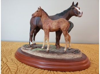 Enesco Horse Breads Figurine