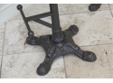 Set Of 4 Wrought Iron Counter Height Stools