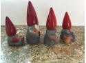 Vintage Lisa Larson Gnomes For Gustavsberg From Sweden
