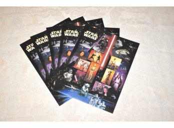 Lot Of 5 Sheets Of Star Wars 41 Cent Stamps