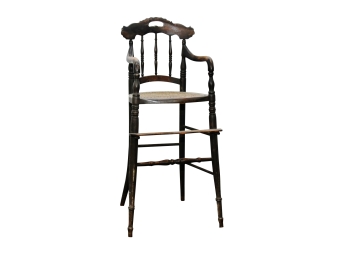 Antique Cane Set Baby Seat High Chair  14 X 16 X 35