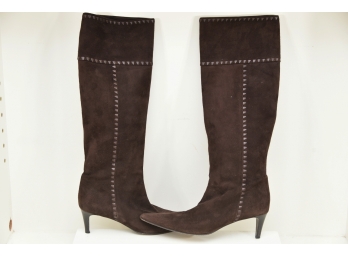 Bottega Veneta Brown Suede Boots Womans Size 40.5