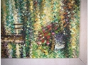Authentic H. Claude Pissarro 'Lieu Dit: Les Butaines' Oil On Canvas