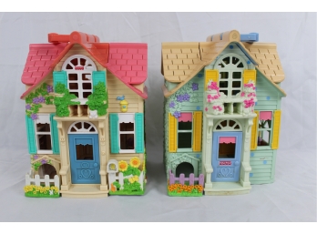 Two Fisher Price 10' Doll Houses