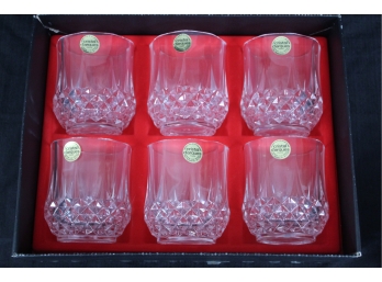Set Of 6 Cristal D'Arques Tumbler Drinking Glasses