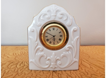 Lenox Percelain Petite Mantle Clock