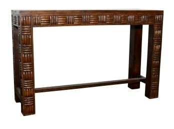 Vintage Asian Style Console Table 47.5 X 16 X 31