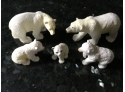 Family Of Polar Bears