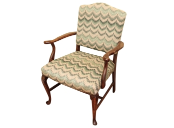 Vintage Fabric Armchair (read) 26 X 20 X 34 1/2