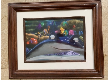 Disney Animation Cell 'Finding Nemo' Movie - Mr. Ray (Stingray)