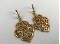 Gold-tone Pierced Earrings
