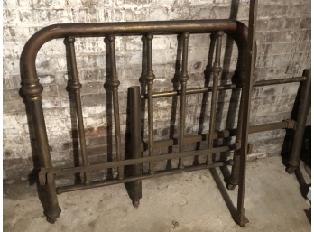 Antique Brass Twin Bed Frame
