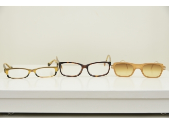 Trio Of Designer Glasses