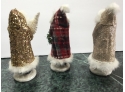 6 Santas, Snowman & Christmas Tree