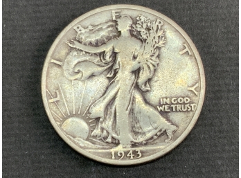 1943 Walking Liberty Half Dollar Coin