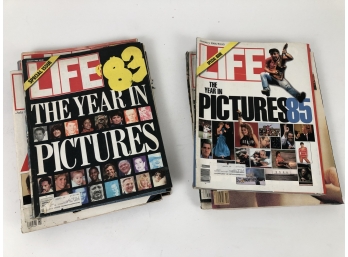 Vintage 1980’s LIFE Magazine Lot 1