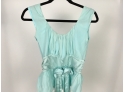 Vintage Cynthia Rowley Aqua Silk Top Size 4