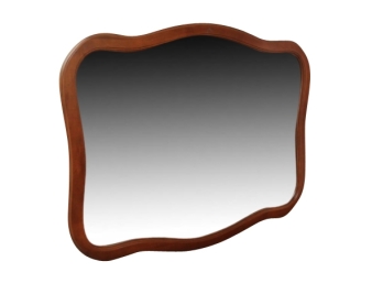 Wood Frame Mirror 43 1/2 X 34 1/2
